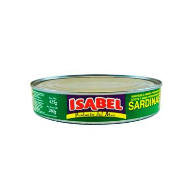 Sardinas ISABEL en aceite 425g