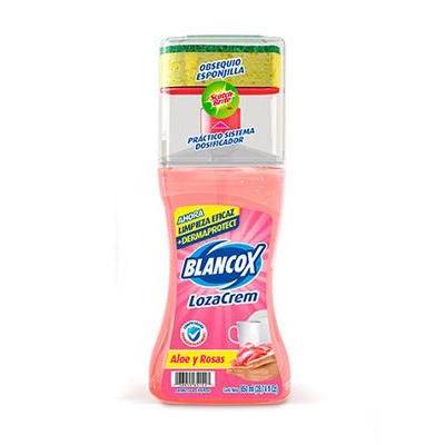 Lavaplatos líquido LOZA CREM áloe y rosas 850ml