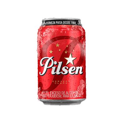 Cerveza PILSEN lata 330ml